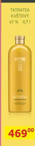 BENE Nápoje TATRATEA KVĚTOVÝ 47% 0,7l nabídka