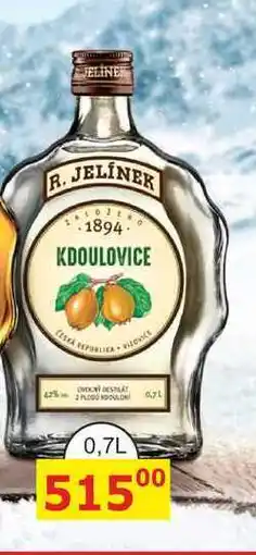 BENE Nápoje R. JELÍNEK Kdoulovice 0,7l nabídka