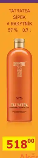 BENE Nápoje TATRATEA ŠÍPEK A RAKYTNÍK 57 % 0,7l nabídka