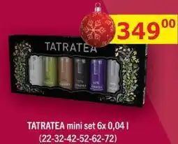 BENE Nápoje TATRATEA mini set 6x 0,04l (22-32-42-52-62-72) nabídka