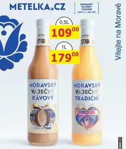 BENE Nápoje Metelka Moravský vaječný tradiční 1l nabídka