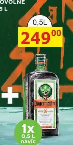 BENE Nápoje Jägermeister 500ml nabídka