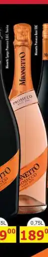 BENE Nápoje Mionetto Prosecco Rosé DOC 0,75L nabídka