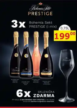 BENE Nápoje BOHEMIA SEKT PRESTIGE ( mix variant) 0,75L nabídka
