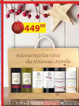 BENE Nápoje Découvrez les vins du Nouveau Monde Badgers 6x0,25L nabídka