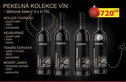 BENE Nápoje PEKELNÁ KOLEKCE VÍN - dárkové balení 4 x 0,75L nabídka