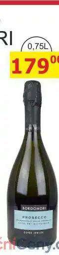 BENE Nápoje PROSECCO BORGOMO - Extra Dry 0,75L nabídka