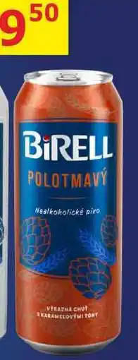 BENE Nápoje Radegast Birell polotmavý, nealkoholické pivo 0.5l (plechovka) nabídka