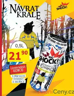 BENE Nápoje BIG SHOCK WINTER EDITION 0,5l nabídka