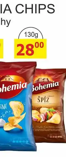 BENE Nápoje Bohemia Chips 130g, různé druhy nabídka