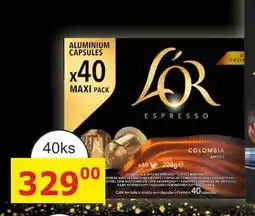 BENE Nápoje L'OR kapsle 40ks nabídka