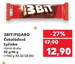 Kaufland 3BIT/FIGARO Čokoládová tyčinka nabídka