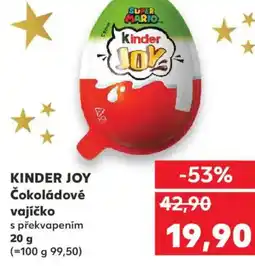 Kaufland KINDER JOY Čokoládové vajíčko nabídka