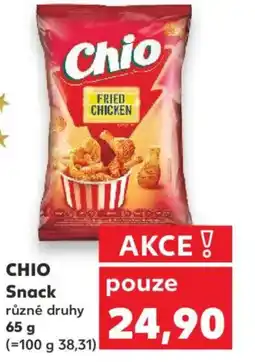 Kaufland CHIO Snack nabídka