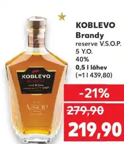 Kaufland KOBLEVO Brandy reserve V.S.O.P. nabídka