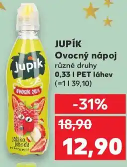 Kaufland JUPÍK Ovocný nápoj nabídka