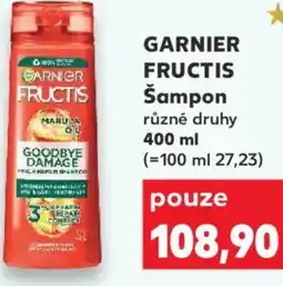 Kaufland GARNIER FRUCTIS Šampon nabídka