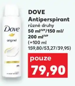 Kaufland DOVE Antiperspirant nabídka