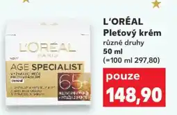 Kaufland L'ORÉAL Pleťový krém nabídka