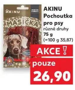 Kaufland AKINU Pochoutka pro psy nabídka