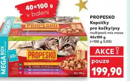 Kaufland PROPESKO Kapsičky pro kočky/psy nabídka