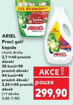 Kaufland ARIEL Prací gel/ kapsle nabídka