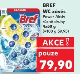 Kaufland BREF WC závěs Power Aktiv nabídka