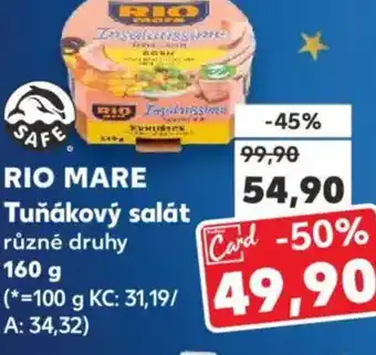 Kaufland RIO MARE Tuňákový salát nabídka