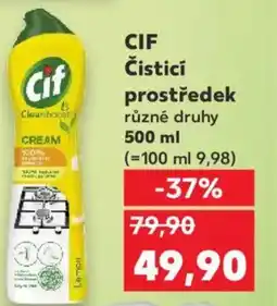Kaufland CIF Čisticí prostředek nabídka