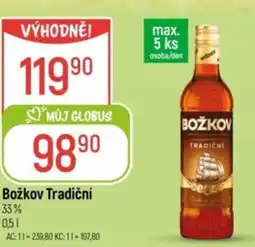 Globus Božkov Tradiční nabídka