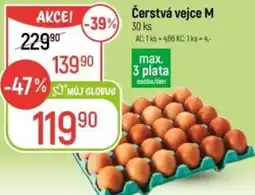 Globus Čerstvá vejce M nabídka