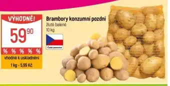 Brambory konzumní pozdní