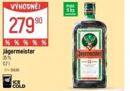 Globus Jägermeister nabídka