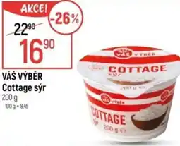 Globus VÁŠ VÝBĚR Cottage sýr nabídka