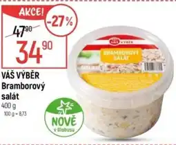 Globus VÁŠ VÝBĚR Bramborový salát nabídka