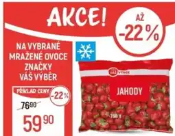 Globus Na vybrané mražené ovoce značky váš výběr nabídka