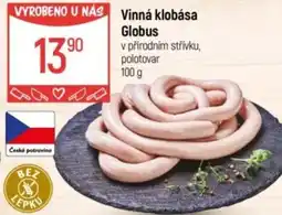 Globus Vinná klobása Globus nabídka