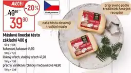 Globus Máslové linecké těsto základní nabídka