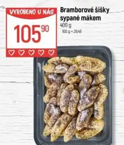 Globus Bramborové šišky sypané mákem nabídka