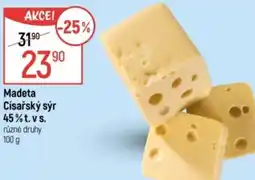 Globus Madeta Císařský sýr 45%t. vs. nabídka