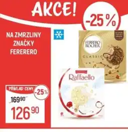 Globus Na zmrzliny značky fererero nabídka