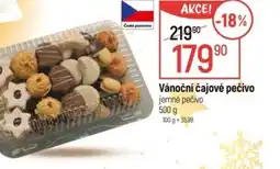 Globus Vánoční čajové pečivo jemné pečivo nabídka