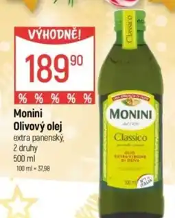 Globus Monini Olivový olej nabídka