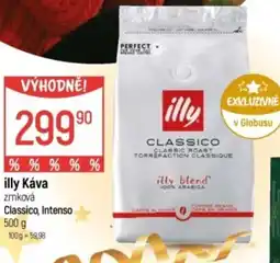 Globus Illy káva zrnková Classico, Intenso nabídka
