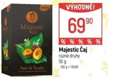 Globus Majestic Čaj nabídka