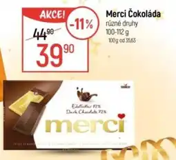 Globus Merci Čokoláda nabídka