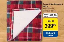 Tesco Tesco Mikroflanelová deka nabídka