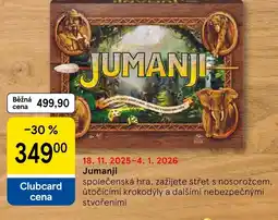 Tesco Jumanji nabídka