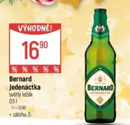 Globus Bernard Jedenáctka světlý ležák nabídka