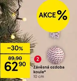 Tesco Závěsná ozdoba koule nabídka